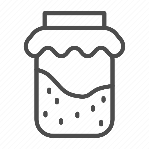Food, jam, jar, bottle, package, sweet, design icon - Download on Iconfinder