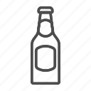 beer, bottle, alcohol, craft, glass, beverage, drink, isolated
