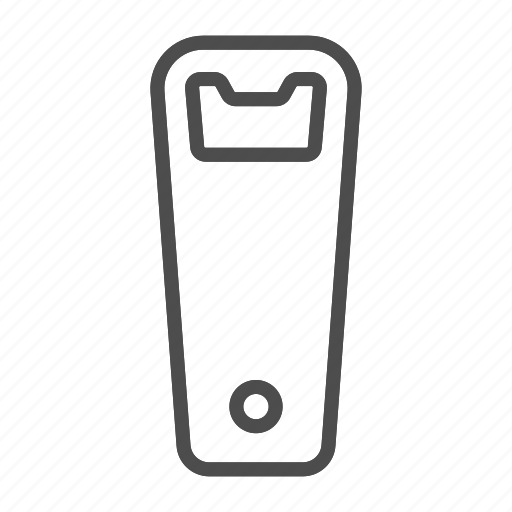 Bottle, opener, cap, isolated, drink, open, tool icon - Download on Iconfinder