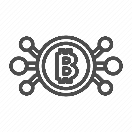 Bitcoin, cryptocurrency, coin, money, currency, blockchain, technology icon - Download on Iconfinder