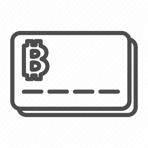 Bitcoin, money, finance, payment, credit, card, cryptocurrency icon - Download on Iconfinder