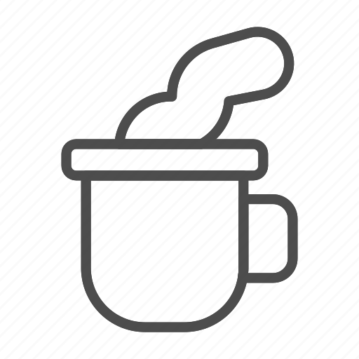 Tea, cup, bag, drink, breakfast, mug, hot icon - Download on Iconfinder