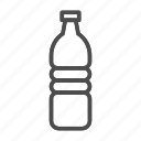 water, bottle, drink, plastic, soda, mineral, isolated, liquid