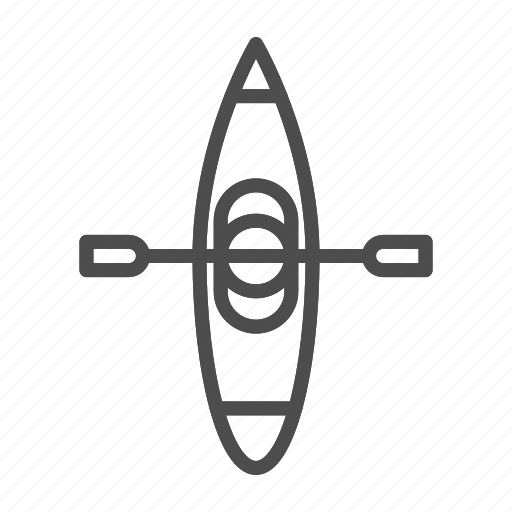 Kayak, canoe, paddle, water, boat, sport, travel icon - Download on Iconfinder