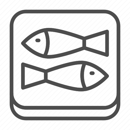 Fish, sea, food, can, seafood, meal, canned icon - Download on Iconfinder