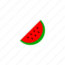 watermelon, watermelon slice, slice, tropical, melon, nature