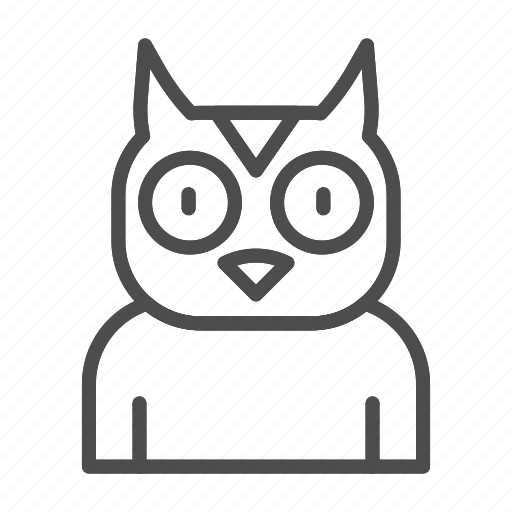 Owl, bird, animal, isolated, nature, wild, wildlife icon - Download on Iconfinder