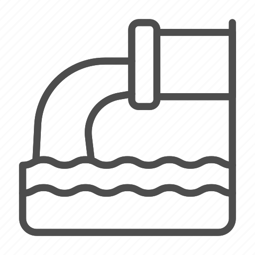 Sewage, wastewater, water, industrial, pipe, industry, waste icon - Download on Iconfinder
