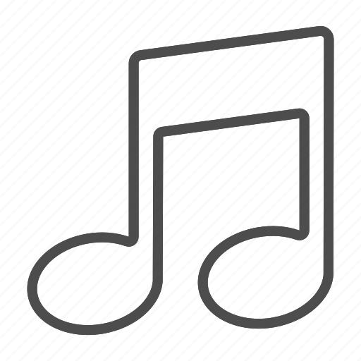 Music, note, sound, tone, musical, sign, melody icon - Download on Iconfinder