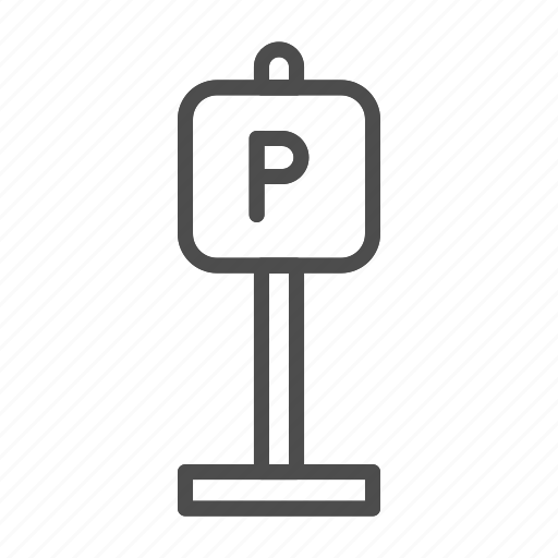 Parking, area, place, road, car, zone, street icon - Download on Iconfinder