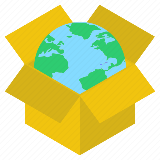 Global delivery, global package, global parcel, logistics delivery, worldwide delivery icon - Download on Iconfinder