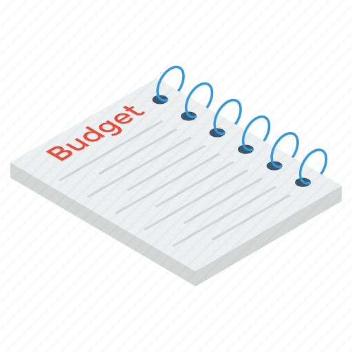 Accounting, budget document, budget report, budgeting, financial estimate icon - Download on Iconfinder