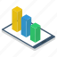 bar chart, business infographic, business statistics, data analytics, mobile analytics 