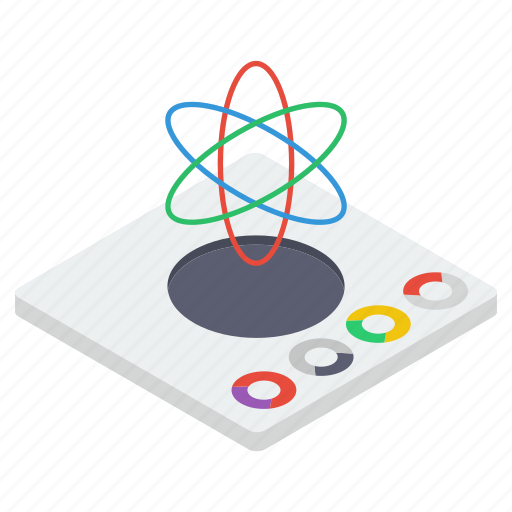 Atomic model, atomic orbitals, atomic structure, orbit, science symbol icon - Download on Iconfinder