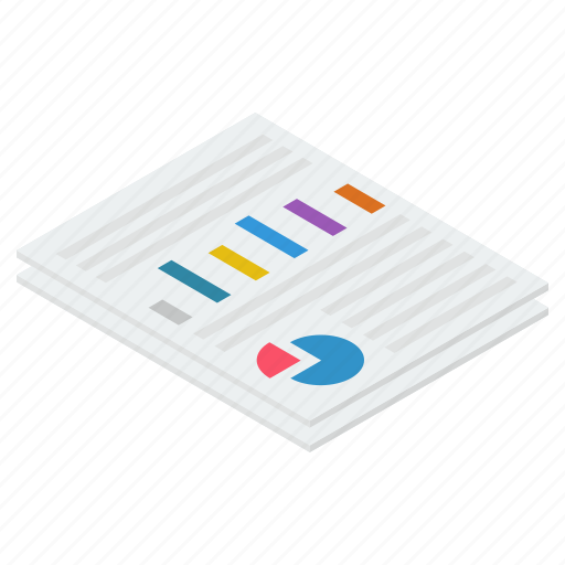 Analytical report, business infographic, business report, business statistics, data analytics icon - Download on Iconfinder