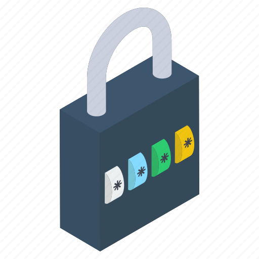 Access key, latch, lock, padlock, password, security icon - Download on Iconfinder