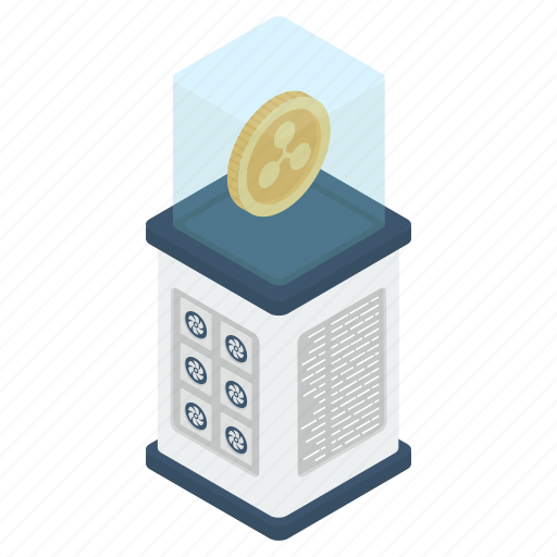 Bitcoinchain, btc, coin box, cryptocurrency, digital currency, ripple coin icon - Download on Iconfinder