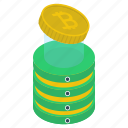bitcoins, capital, coins pile, coins stack, currency, money stack, ripple coins