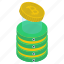 bitcoins, capital, coins pile, coins stack, currency, money stack, ripple coins 