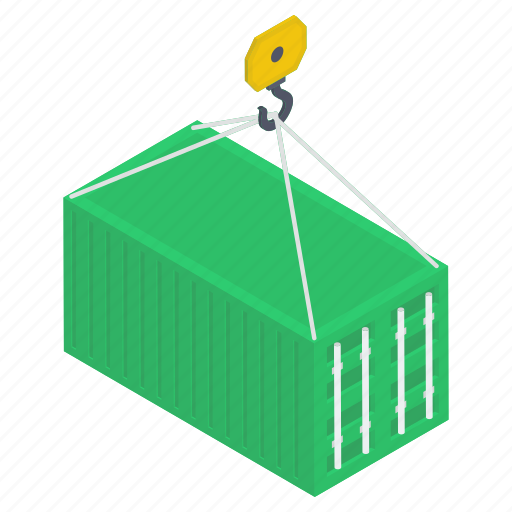 Container crane, container hoist, container lifting, crane service, shipping container icon - Download on Iconfinder