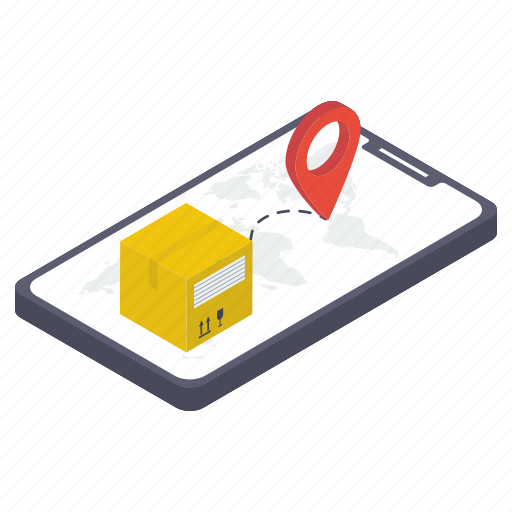 Cargo tracking, delivery tracking, mobile tracking, parcel tracking, shipment tracking icon - Download on Iconfinder