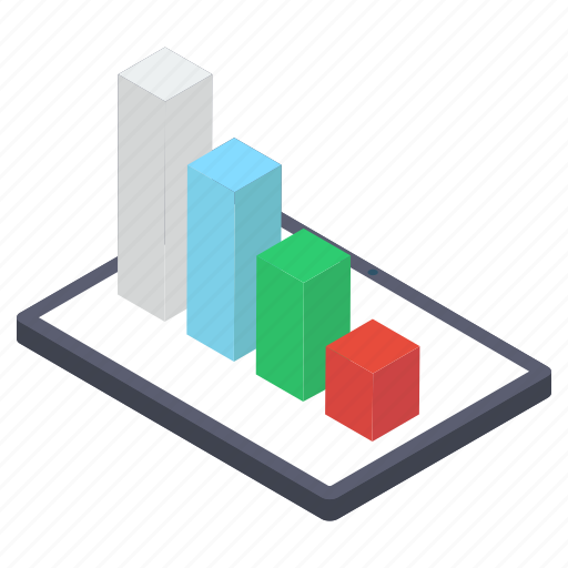 Bar chart, business infographic, business statistics, mobile analytics, online data analytics icon - Download on Iconfinder