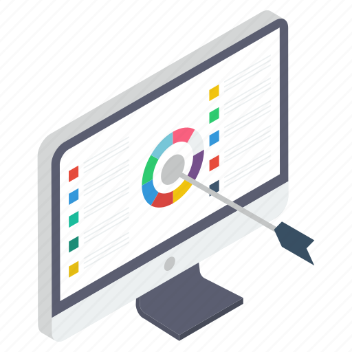 Aim, dartboard, objective, online target, web marketing icon - Download on Iconfinder