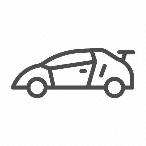 Car, sport, race, auto, speed, transportation, transport icon - Download on Iconfinder