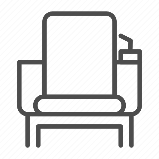 Cinema, movie, film, theater, chair, seat, isolated icon - Download on Iconfinder