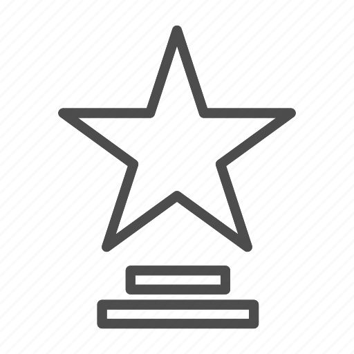 Cinema, trophy, award, film, movie, star, victory icon - Download on Iconfinder