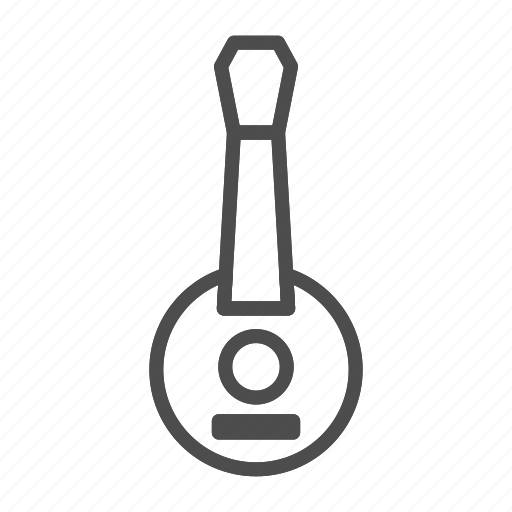 Banjo, musical, instrument, sound, music, string, acoustic icon - Download on Iconfinder