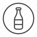 bottle, drink, beverage, container, isolated, liquid, plastic
