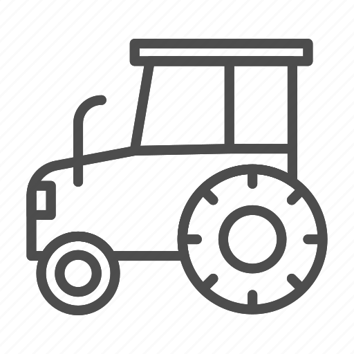 Tractor, farm, agriculture, offroad, machine, isolated, transportation icon - Download on Iconfinder