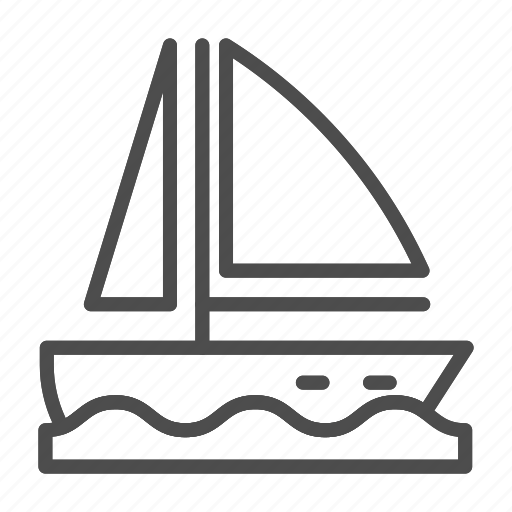 Boat, sail, travel, cruise, yacht, marine, transportation icon - Download on Iconfinder