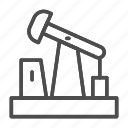 oil, pump, jack, industry, petroleum, fuel, gas, industrial