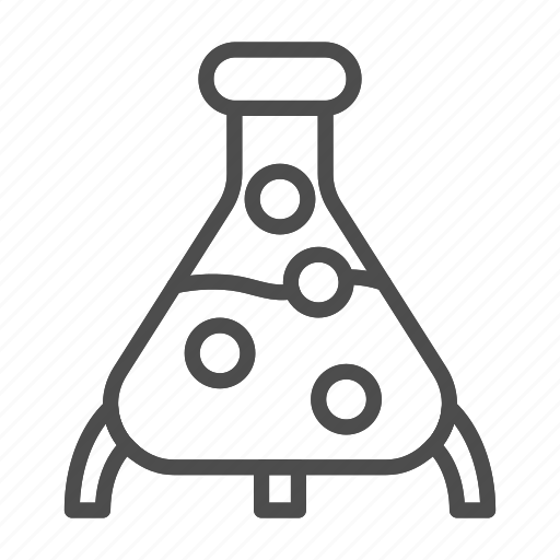 Test, flask, beaker, chemistry, glass, laboratory, glassware icon - Download on Iconfinder