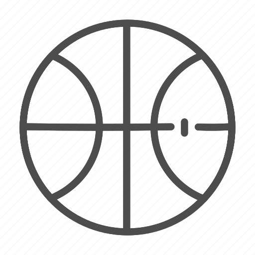 Basketball, sport, ball, game, isolated, equipment, basket icon - Download on Iconfinder