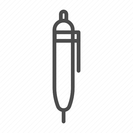 Pen, ink, linear, contour, isolated icon - Download on Iconfinder
