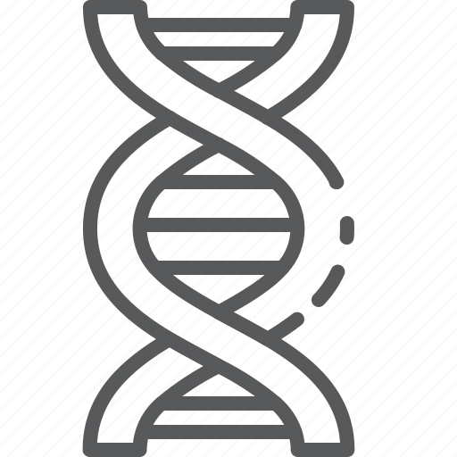 Dna, molecule, biology, education, genetics, research, science icon - Download on Iconfinder