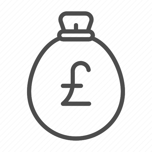 Money, bag, sign, pound, currency, gbp, business icon - Download on Iconfinder