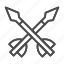 arrow, cross, crossed, arrows, medieval, feather, indian 