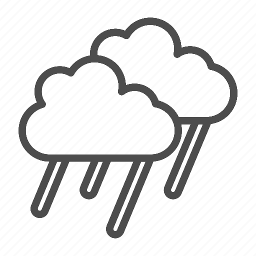 Rain, weather, cloud, sky, nature, climate, drop icon - Download on Iconfinder