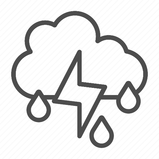 Rain, weather, cloud, sky, nature, climate, drop icon - Download on Iconfinder