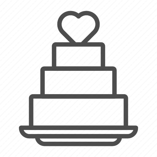 Cake, wedding, celebration, sweet, dessert, food, love icon - Download on Iconfinder