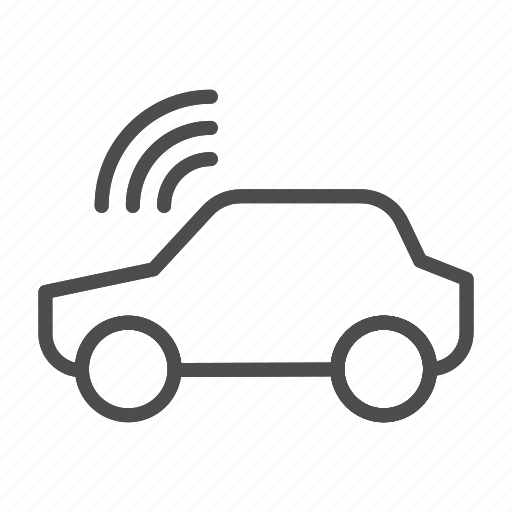 Car, automobile, transportation, smart, technology, wireless, internet icon - Download on Iconfinder