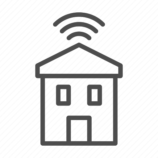 Home, smart, house, technology, wi, fi, wifi icon - Download on Iconfinder