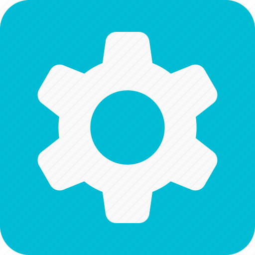 Gear, square, setting, cog wheel icon - Download on Iconfinder
