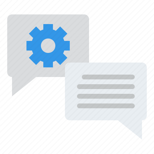 Chat, support, setting, config, configuration icon - Download on Iconfinder