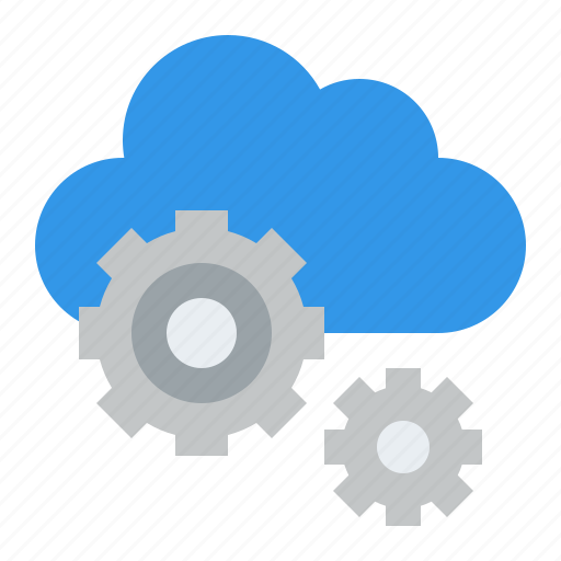 Cloud, setting, network, config, configuration icon - Download on Iconfinder