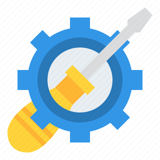 Gear, screwdriver, set, up, config, configuration icon - Download on Iconfinder